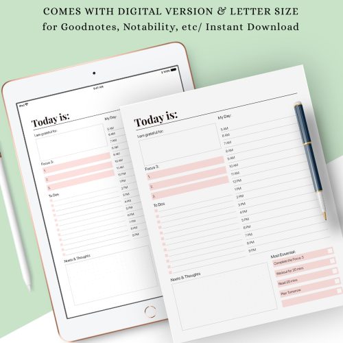 day planner for digital use