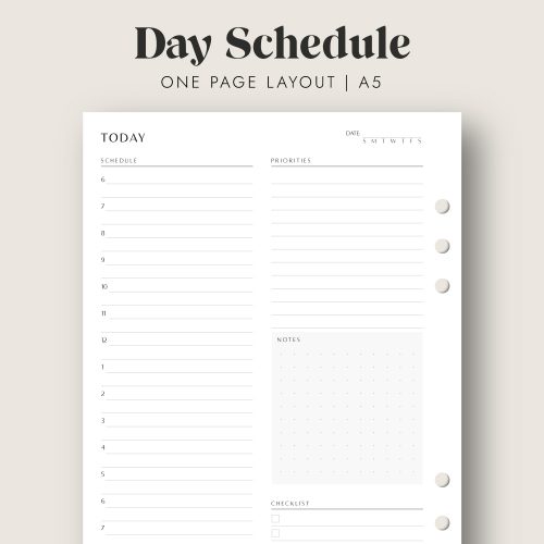 day planner