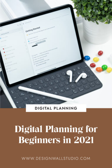Digital Planning for Beginners in 2021