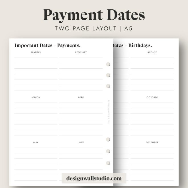 payments bill planner