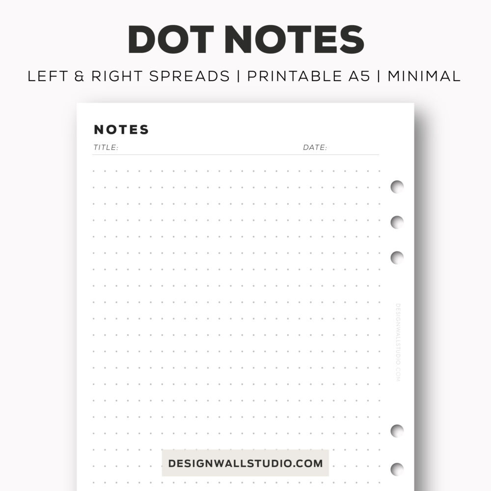 printable notes