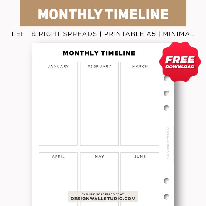 monthly planner printable